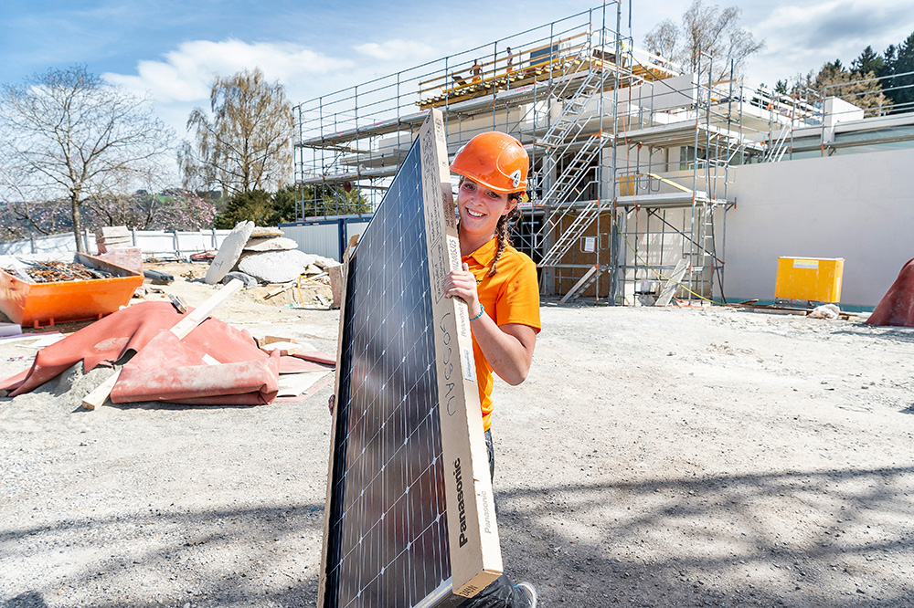 Montage d’installations solaires