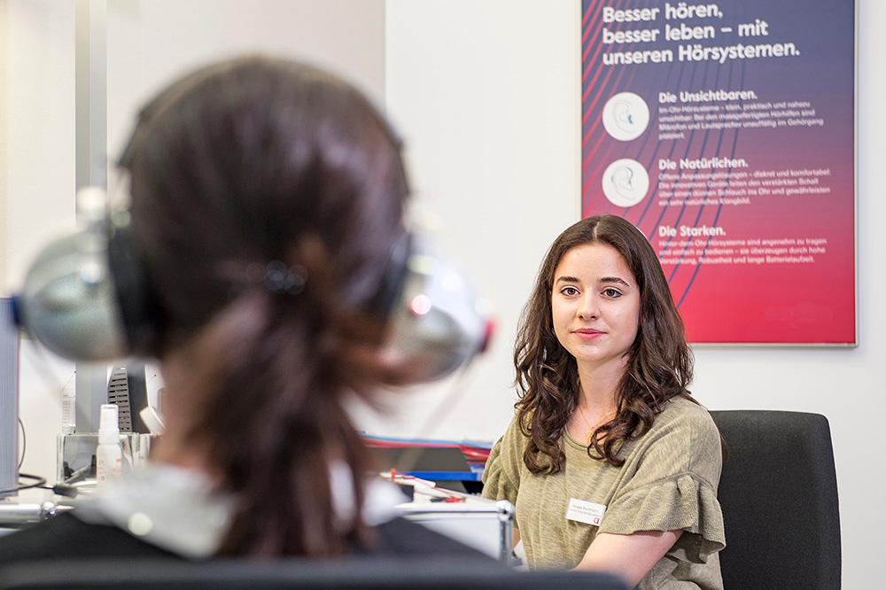 Prendre l'empreinte du conduit auditif