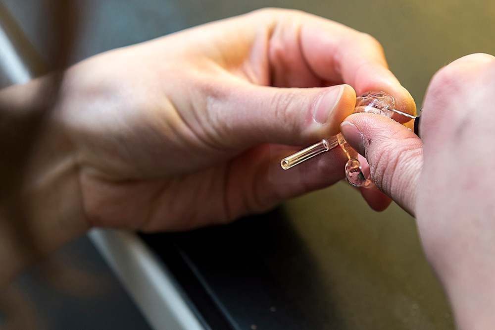 Confectionner l’embout auriculaire