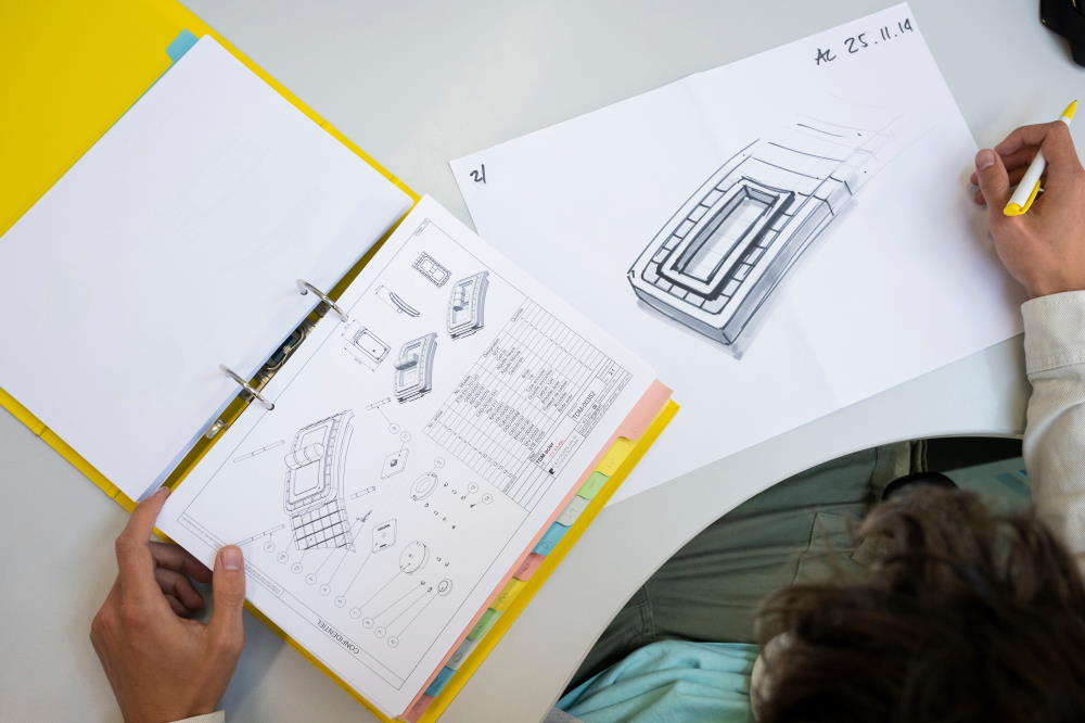 Du croquis au schéma technique