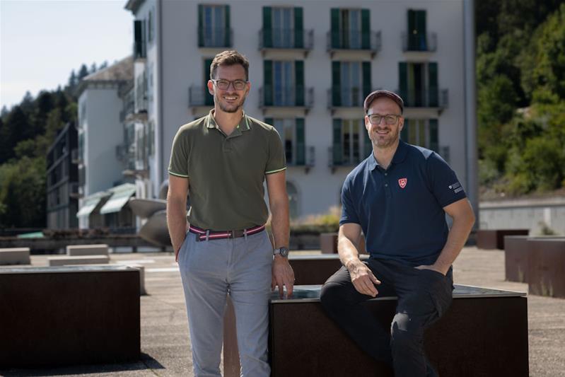 Deux représentants de la HEFSM à Macolin.